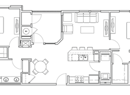 Verde: Beds - 2: Baths - 2: SqFt Range - 1079 to 1079