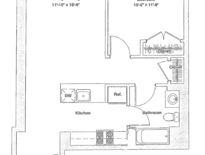 1 Bedroom: Beds - 1: Baths - 1: SqFt Range - 744 to 744