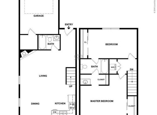 2A: Beds - 2: Baths - 1.5: SqFt Range - 1212 to 1212