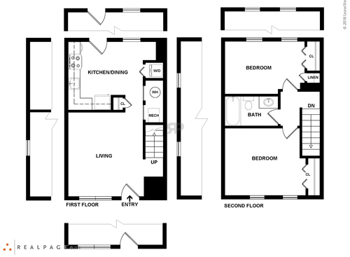 2 Bedroom: Beds - 2: Baths - 1: SqFt Range - 896 to 896