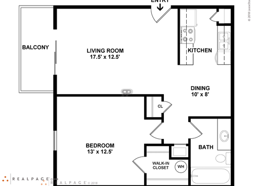 B1102: Beds - 1: Baths - 1: SqFt Range - 723 to 723