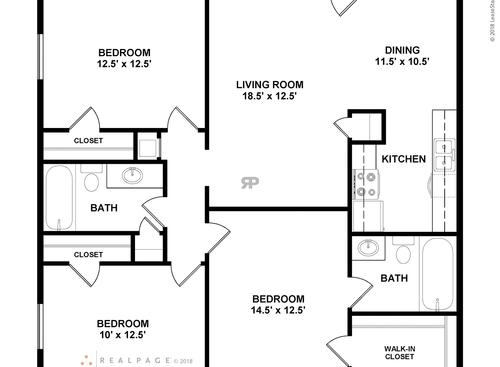E3202: Beds - 3: Baths - 2: SqFt Range - 1168 to 1168