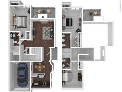 Fir: Beds - 3: Baths - 3: SqFt Range - 1563 to 1563