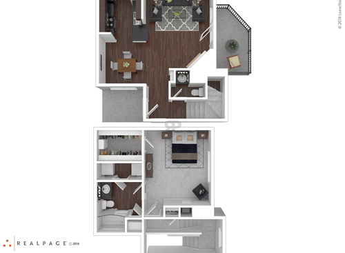 A11TH: Beds - 1: Baths - 1.5: SqFt Range - 845 to 845