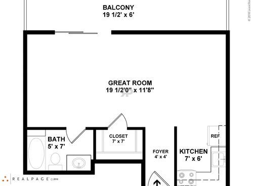 KEF00: Beds - Studio: Baths - 1: SqFt Range - 400 to 400