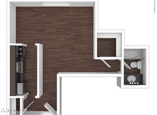 JEF00: Beds - Studio: Baths - 1: SqFt Range - 420 to 420