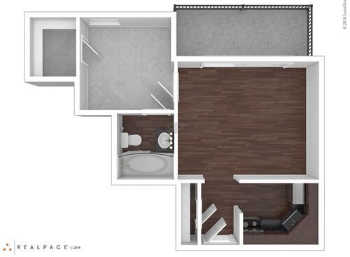 L1100: Beds - 1: Baths - 1: SqFt Range - 475 to 475