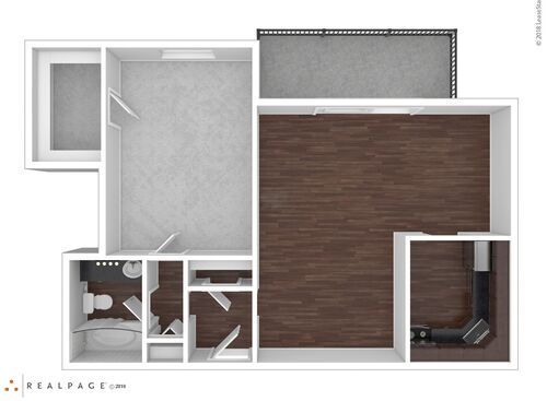 M1100: Beds - 1: Baths - 1: SqFt Range - 795 to 795