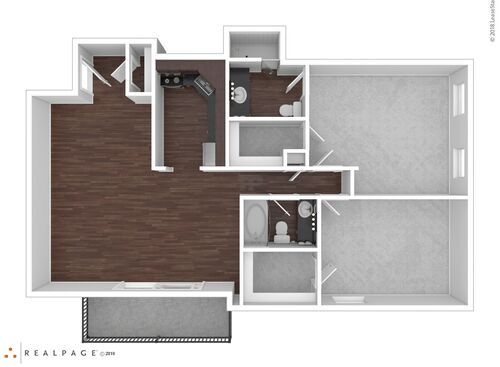 O2200: Beds - 2: Baths - 2: SqFt Range - 1070 to 1070