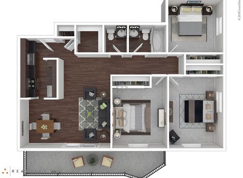 H3101: Beds - 3: Baths - 1: SqFt Range - 1140 to 1140