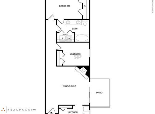 E2101: Beds - 2: Baths - 1: SqFt Range - 859 to 859