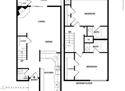 D22TH: Beds - 2: Baths - 2.5: SqFt Range - 1117 to 1117