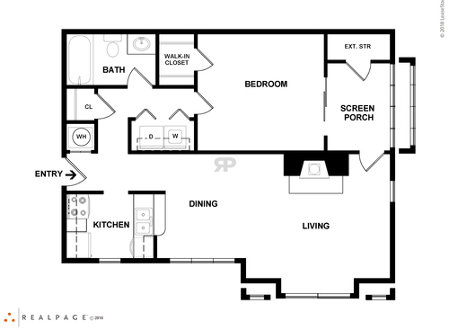 B1: Beds - 1: Baths - 1: SqFt Range - 686 to 686