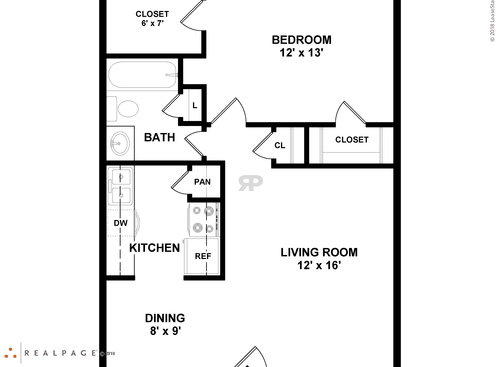 B11-1: Beds - 1: Baths - 1: SqFt Range - 702 to 702