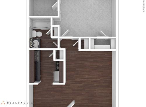 B11-1: Beds - 1: Baths - 1: SqFt Range - 702 to 702