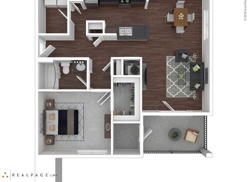 A1: Beds - 1: Baths - 1: SqFt Range - 921 to 921