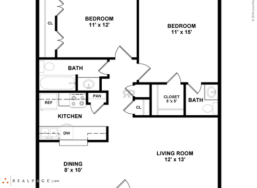 E2101: Beds - 2: Baths - 1: SqFt Range - 903 to 903