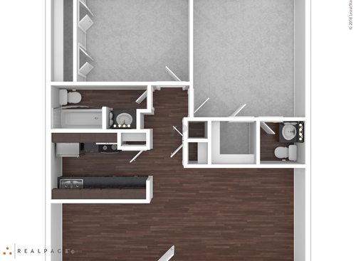 E2101: Beds - 2: Baths - 1: SqFt Range - 903 to 903