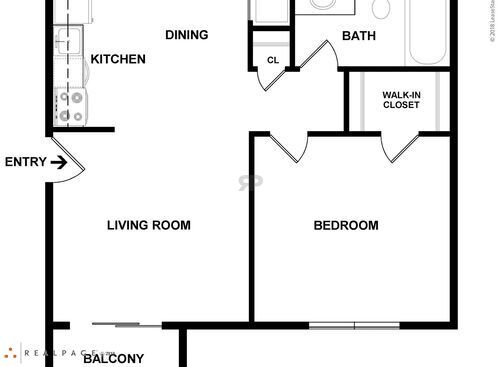 AEF02: Beds - 1: Baths - 1: SqFt Range - 518 to 518