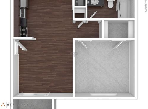 AEF02: Beds - 1: Baths - 1: SqFt Range - 518 to 518