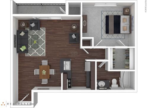 C1102: Beds - 1: Baths - 1: SqFt Range - 642 to 642