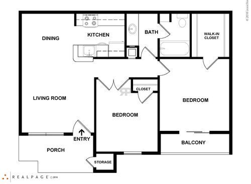 E1102: Beds - 2: Baths - 1: SqFt Range - 851 to 851