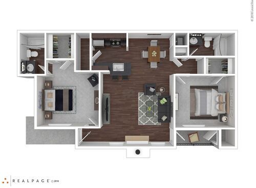 F2202: Beds - 2: Baths - 2: SqFt Range - 1000 to 1000