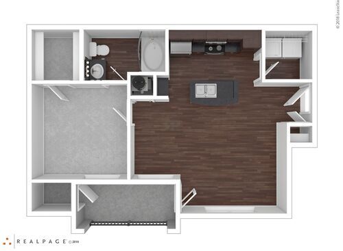 R: Beds - 1: Baths - 1: SqFt Range - 676 to 676