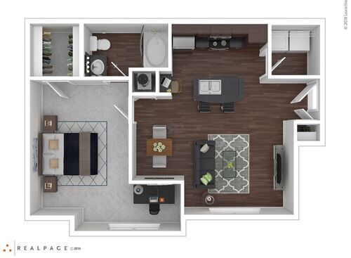 R2: Beds - 1: Baths - 1: SqFt Range - 748 to 748