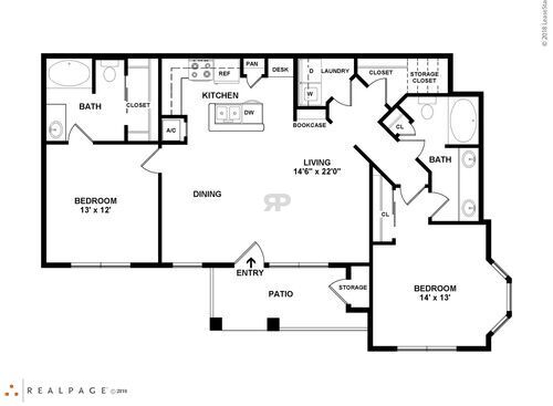 O: Beds - 2: Baths - 2: SqFt Range - 1070 to 1070