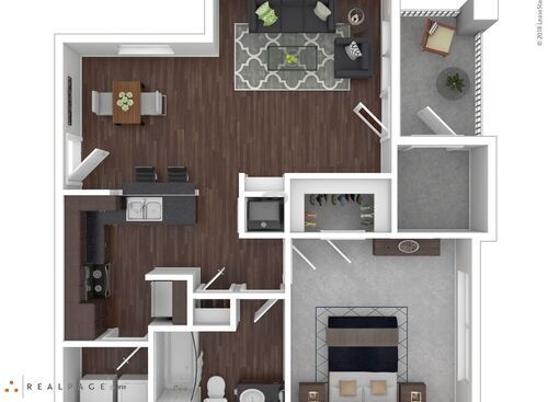 Augusta I, II, & III: Beds - 1: Baths - 1: SqFt Range - 751 to 751