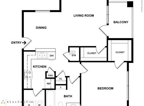 Atlanta I, II, & III: Beds - 1: Baths - 1: SqFt Range - 794 to 794