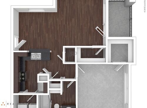 Atlanta I, II, & III: Beds - 1: Baths - 1: SqFt Range - 794 to 794