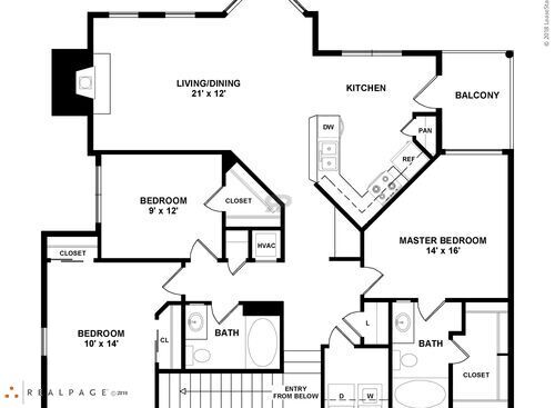 Newton TH (w/garage): Beds - 3: Baths - 2: SqFt Range - 1492 to 1492