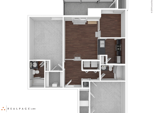F2201: Beds - 2: Baths - 2: SqFt Range - 982 to 982