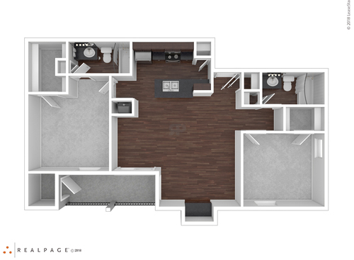 J2202: Beds - 2: Baths - 2: SqFt Range - 917 to 917