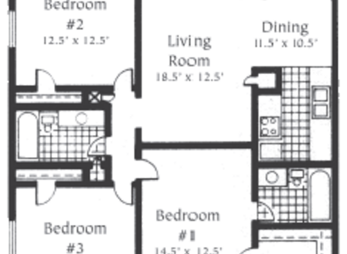 E3202: Beds - 3: Baths - 2: SqFt Range - 1168 to 1168