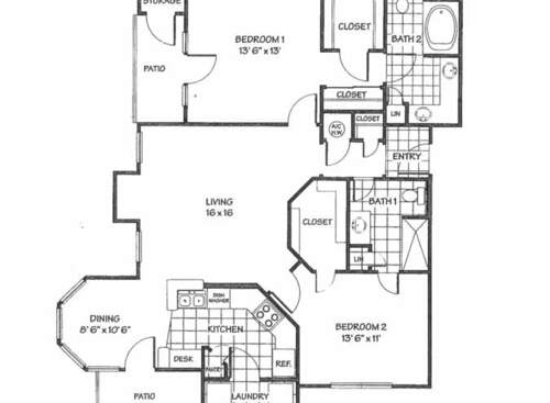 N: Beds - 2: Baths - 2: SqFt Range - 1182 to 1182