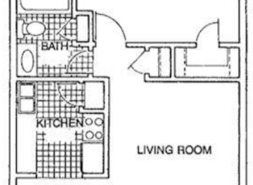 B11-1: Beds - 1: Baths - 1: SqFt Range - 702 to 702