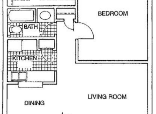 C1101: Beds - 1: Baths - 1: SqFt Range - 702 to 702