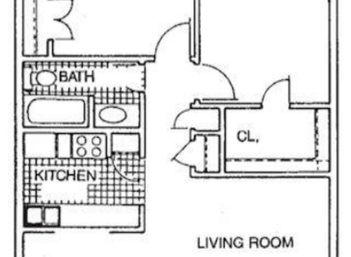 D2101: Beds - 2: Baths - 1: SqFt Range - 821 to 821