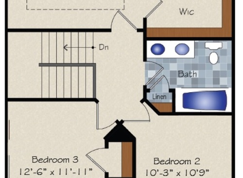 Dresher Commons: Beds - 3: Baths - 2.5: SqFt Range - 1762 to 1762