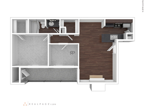 G1101: Beds - 1: Baths - 1: SqFt Range - 724 to 724