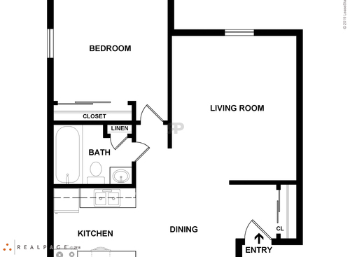 1 Bedroom: Beds - 1: Baths - 1: SqFt Range - 600 to 600