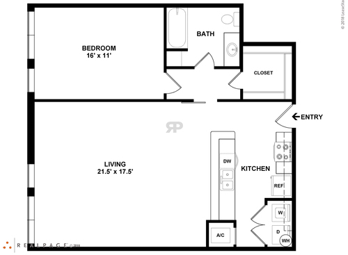 Unit B: Beds - 1: Baths - 1: SqFt Range - 908 to 908