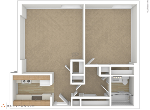 Spring Garden Towers - 1 Bedroom - 1 bed - 1 bath - 566 sf