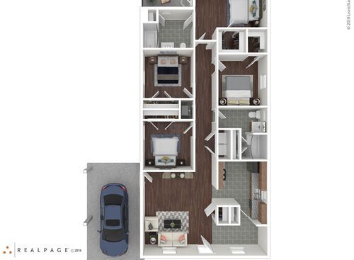 Cotton Bayou I - Four - 4 bed - 2 bath - 1433 sf