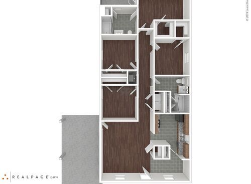 Cotton Bayou I - Four - 4 bed - 2 bath - 1433 sf