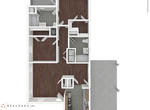 Cotton Bayou I - Two - 2 bed - 2 bath - 1196 sf