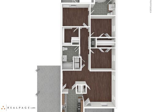 Cotton Bayou I - Three - 3 bed - 2 bath - 1332 sf